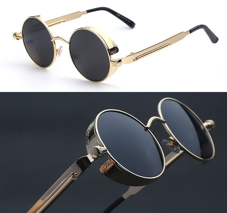 Steampunk Polarized Sunglasses Plus UV400 Protection