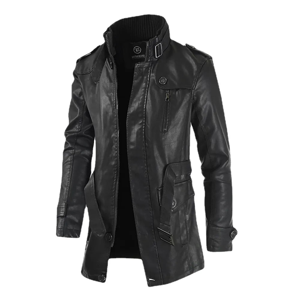 Premium Faux Leather Mens Jacket - Limited Edition