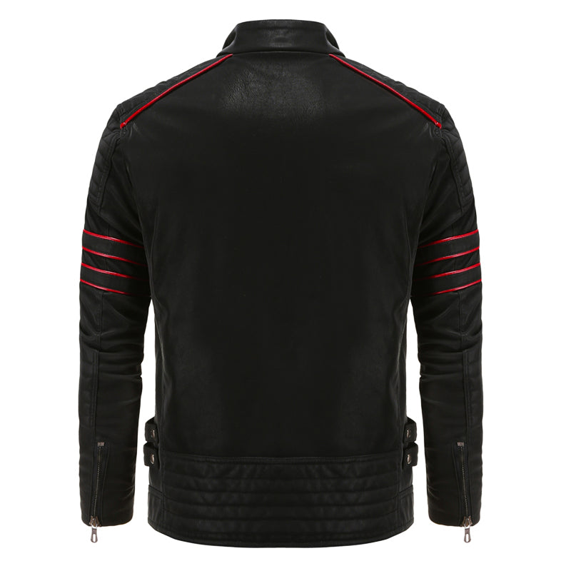 Limited Edition Faux Leather Charismatic Mens Jacket