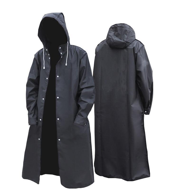 Eco-Friendly Hooded Raincoat in Multiple Sizes - Waterproof