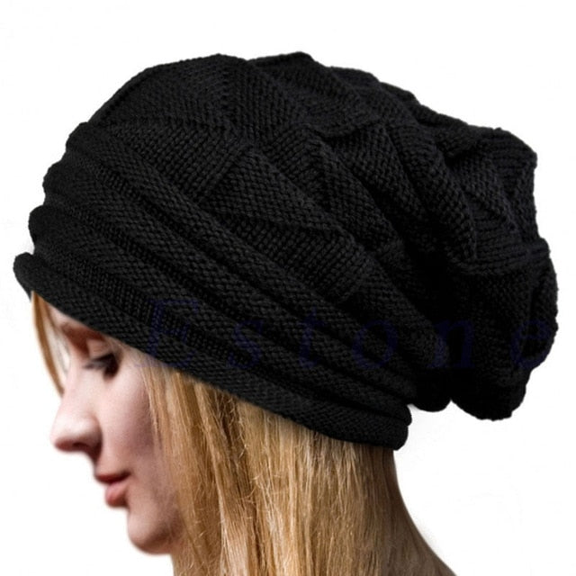 Big Baggy Beanie Hat for Unisex in Slouchy Grunge Style