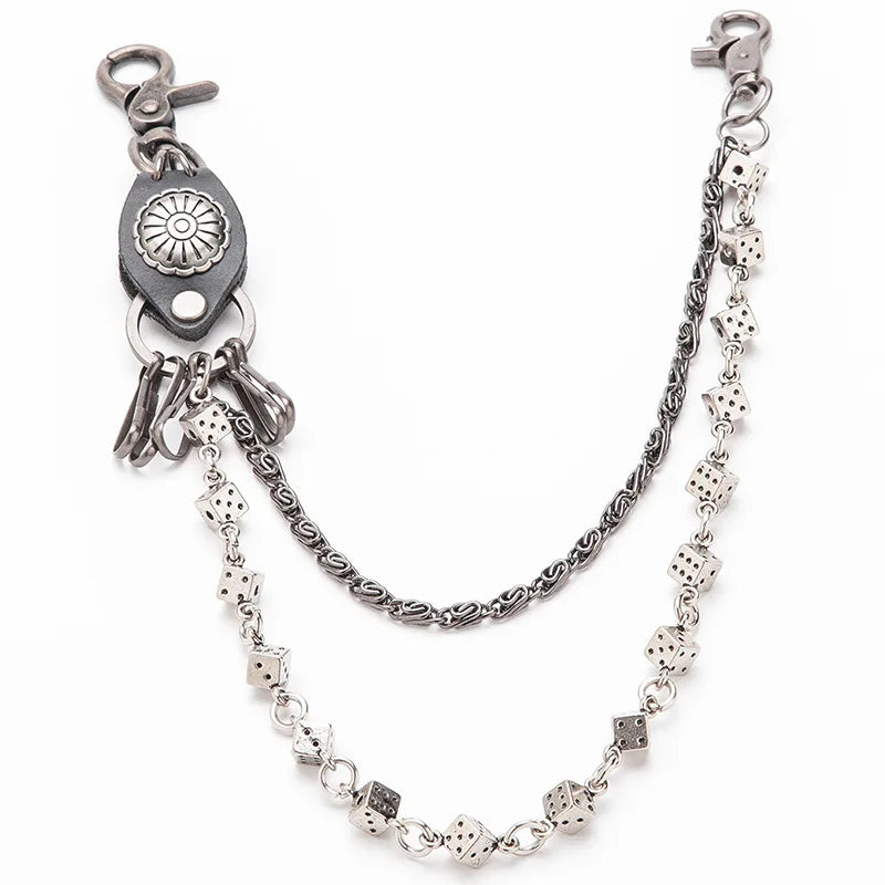 Silver Chain Necklace for Men Length 61cm