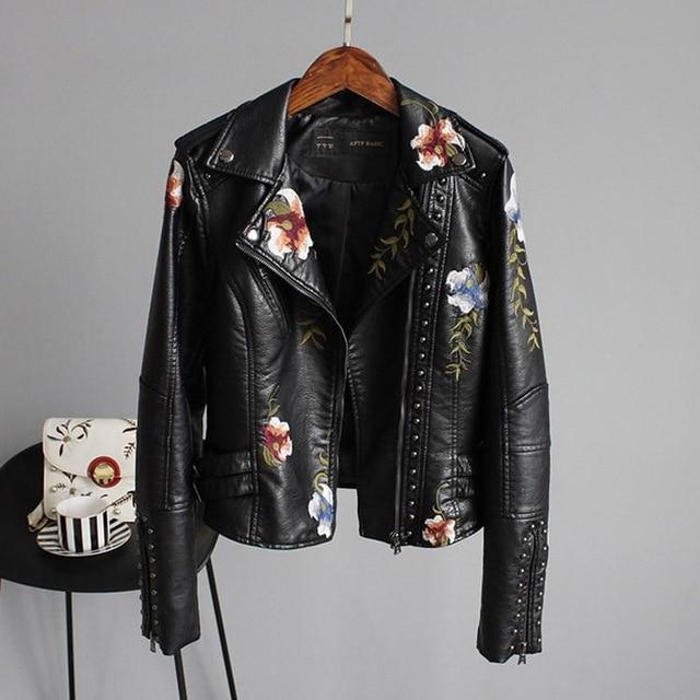 Chic Vegan Leather Jacket - Limited Edition
