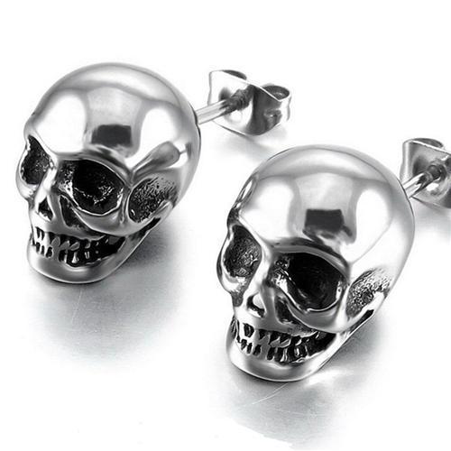 Skull Metal Earrings in Premium Design