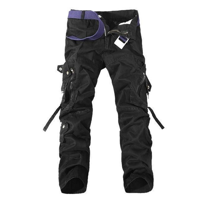 Modern Cotton and Polyester Mens Casual Pants in Various Colors