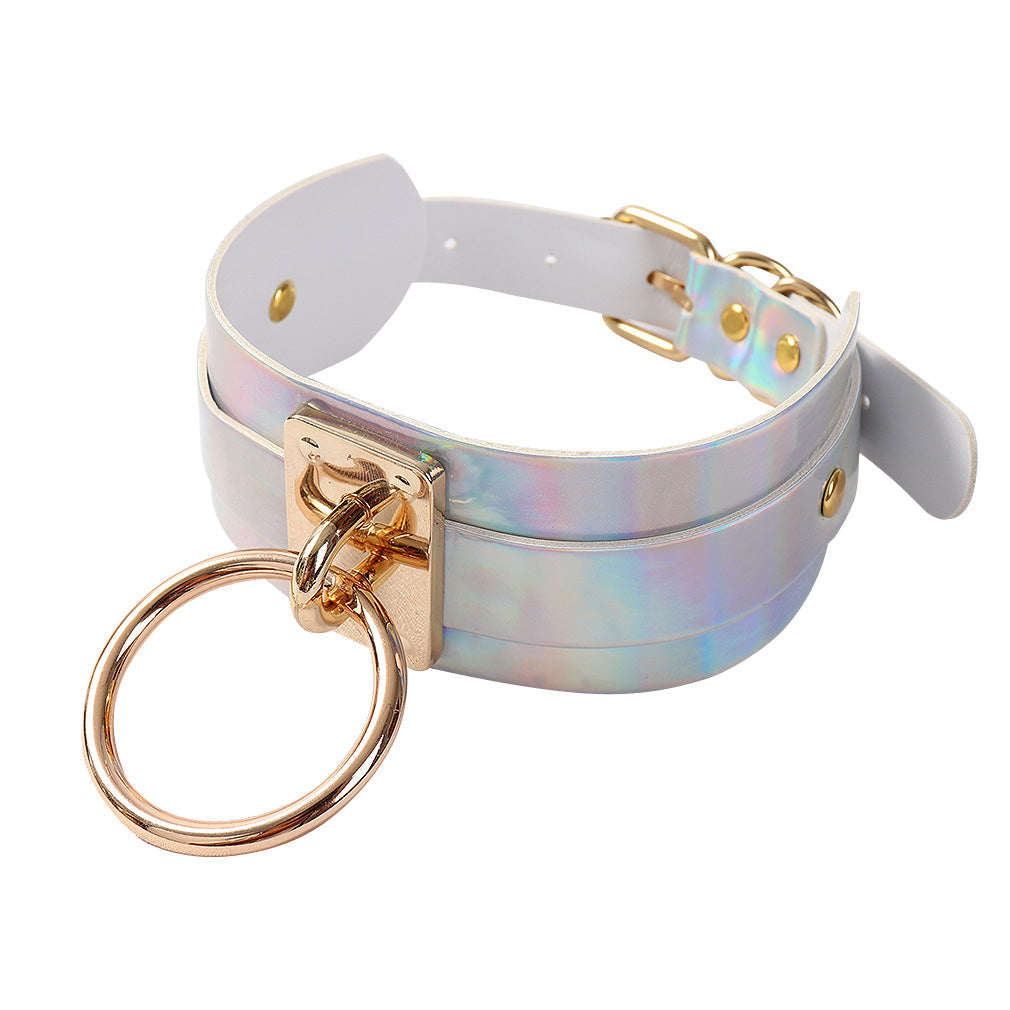 Holographic Alien E-Girl Choker Necklace
