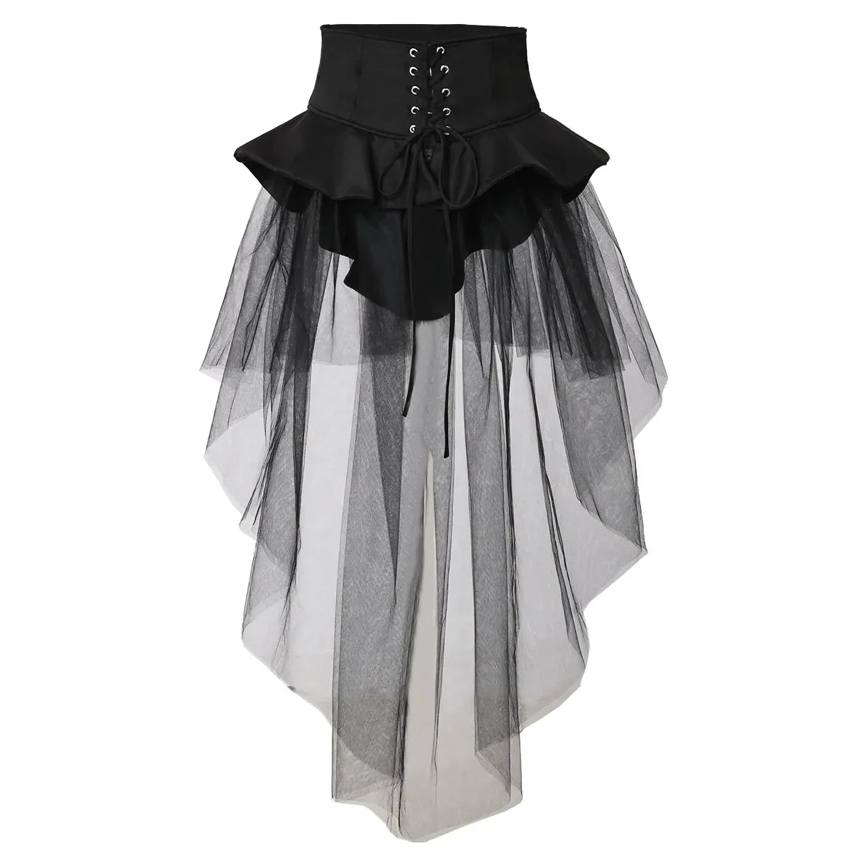 Elegant Black Corset Skirt for Women