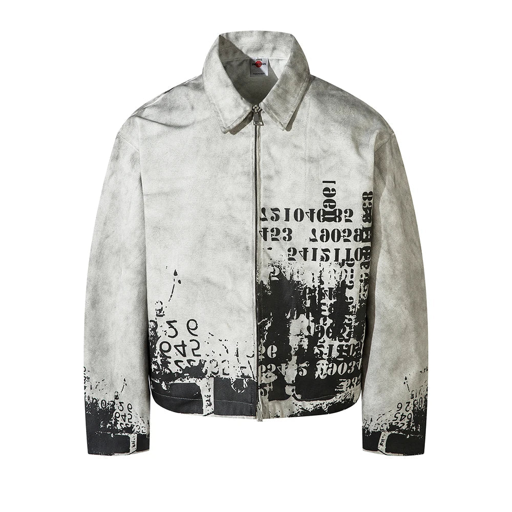 Premium Cotton Blend Mens Loose Jacket