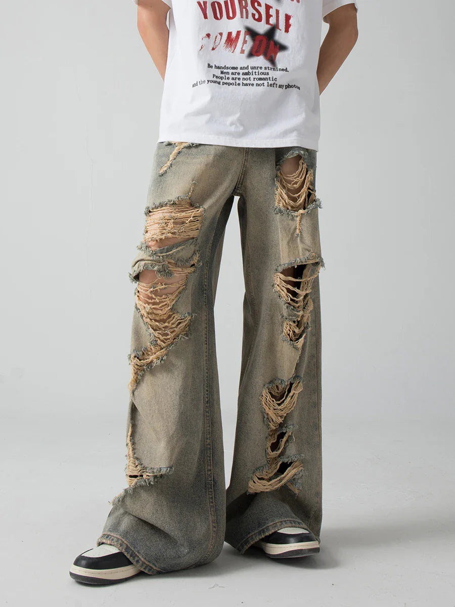 Blue Baggy Jeans for Men