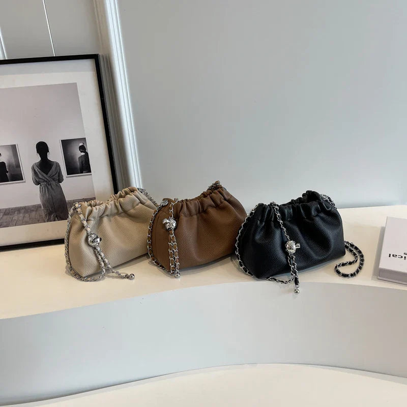 Stylish Womens Faux Leather Crossbody Bag