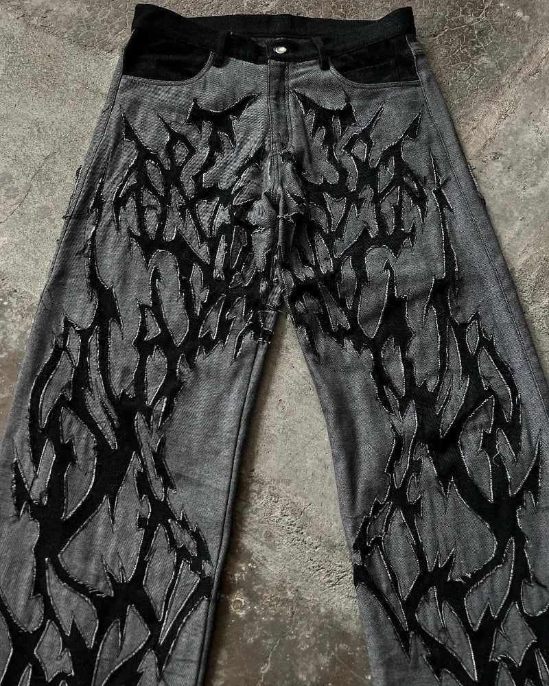 Premium Cotton Blend Wide Leg Pants for Men