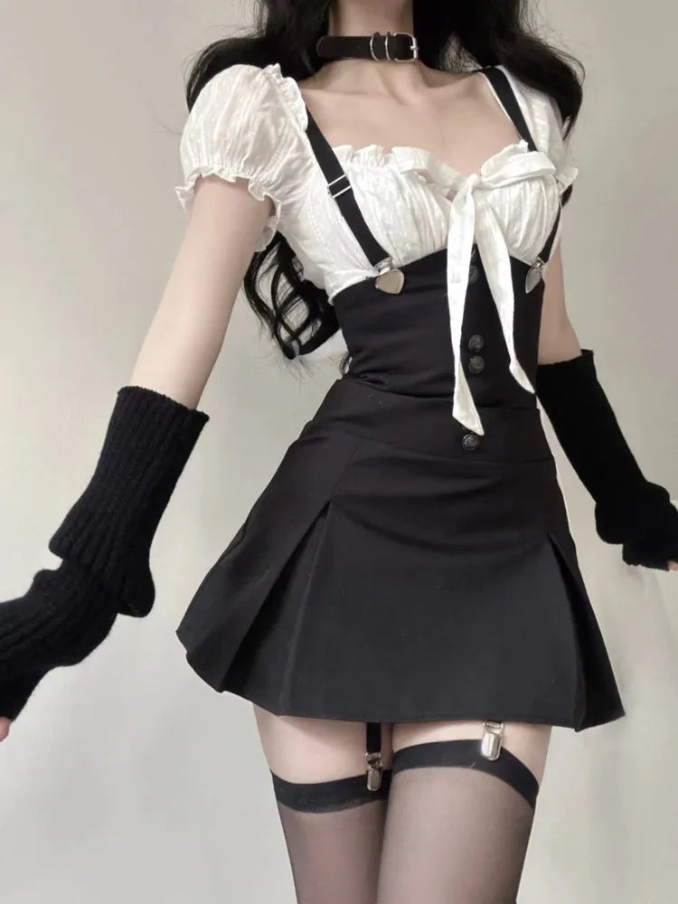 Black Premium Cotton Womens Dress