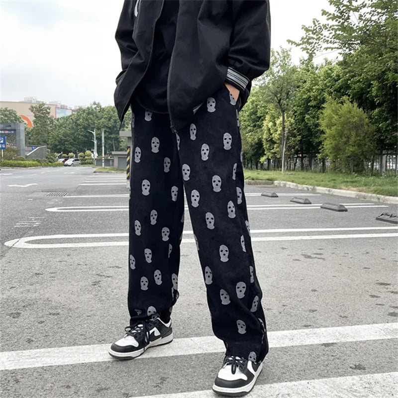Black Baggy Cotton Polyester Pants 100% Satisfaction Guaranteed