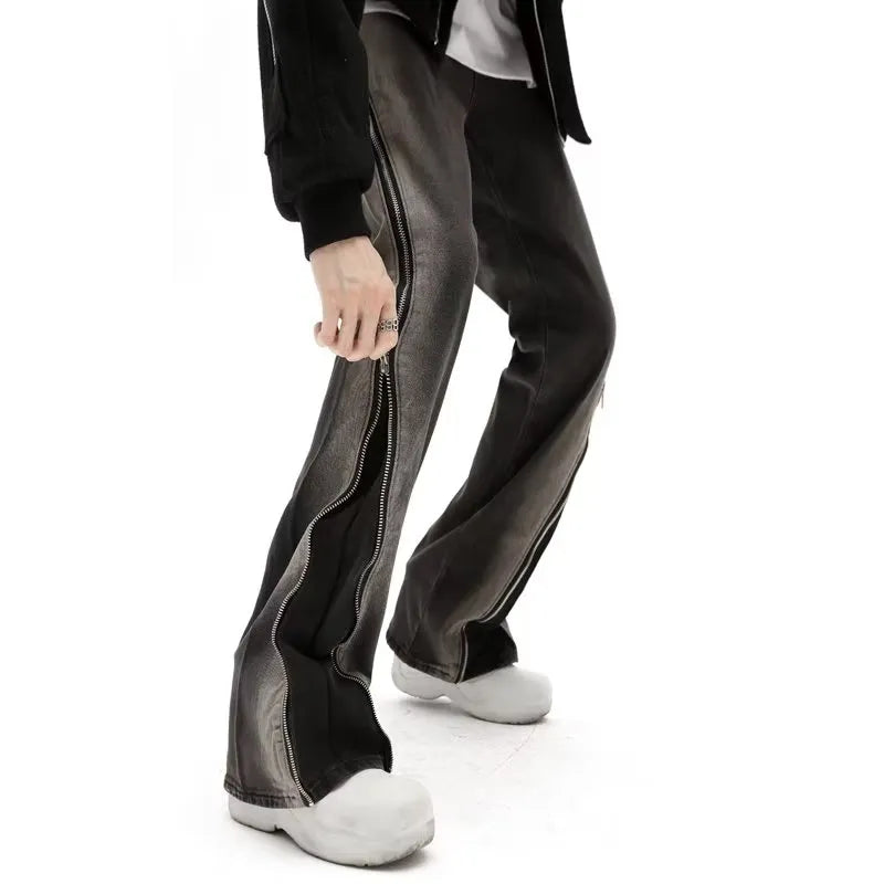 Vintage Black Denim Jeans for Men