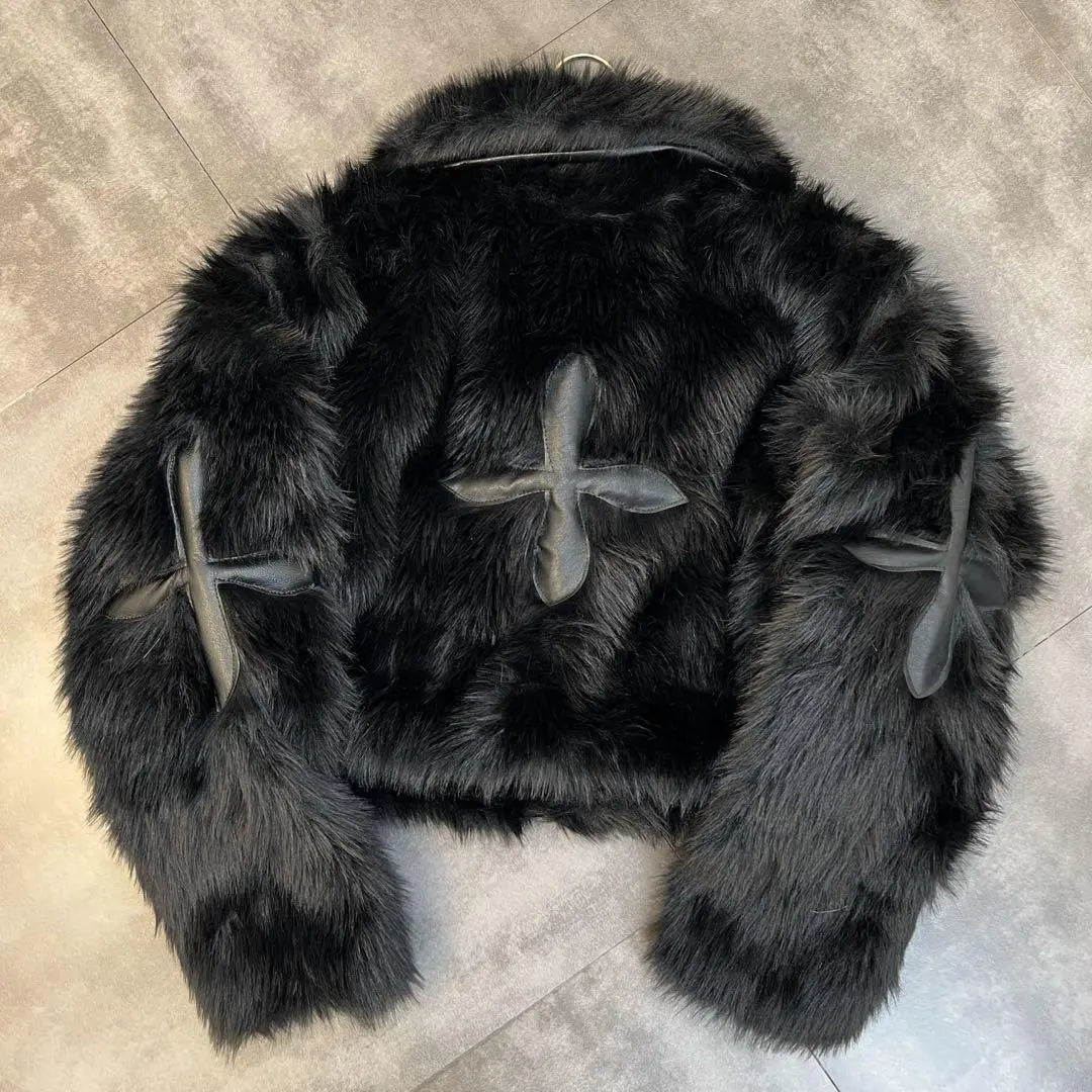 Black Premium Faux Fur Jacket - Limited Edition