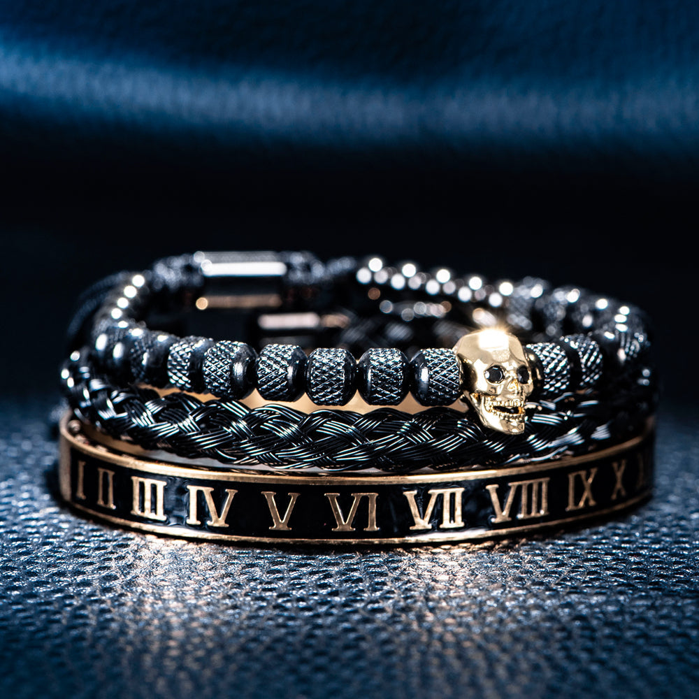 Elegant Skull Cubic Zirconia Bracelet