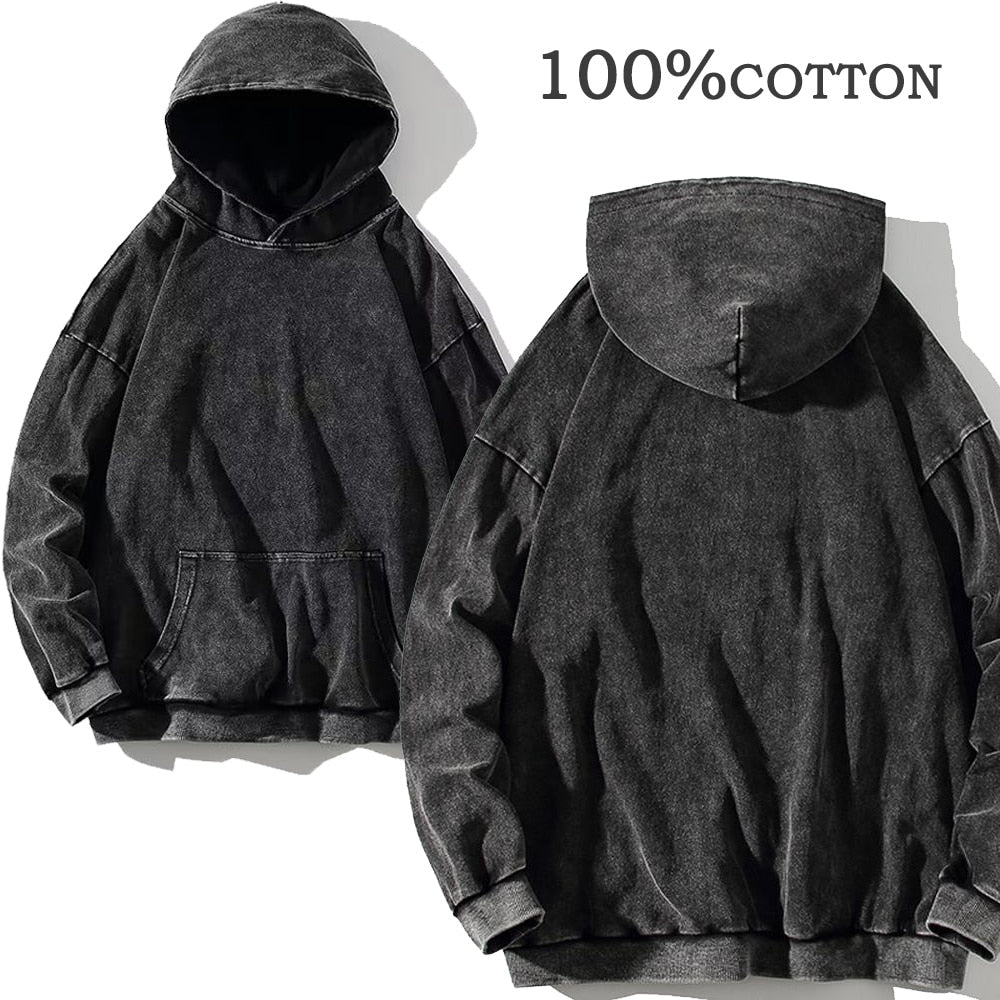 Premium Black Cotton Hoodie - Limited Edition