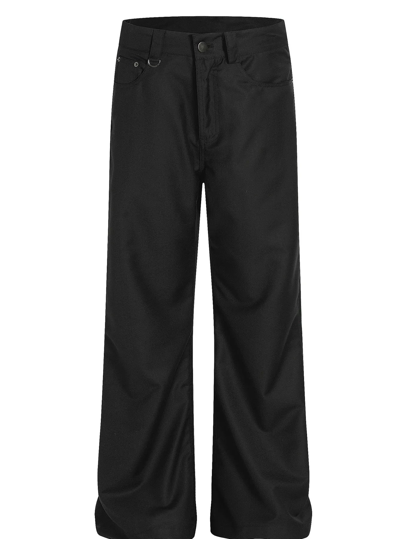 ComfortFit Black Casual Pants for Men