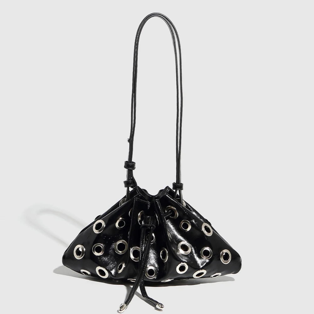 Modern Hollow Rivet Shoulder Bag in Variety of Colors
