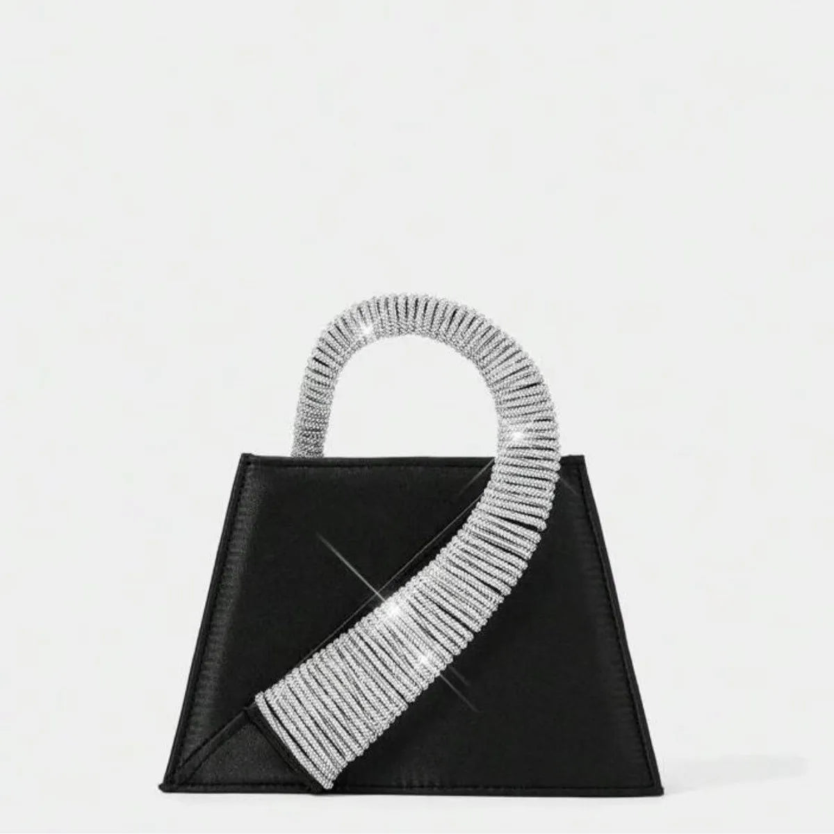 Sparkling Rhinestone Evening Handbag - Elegant Style