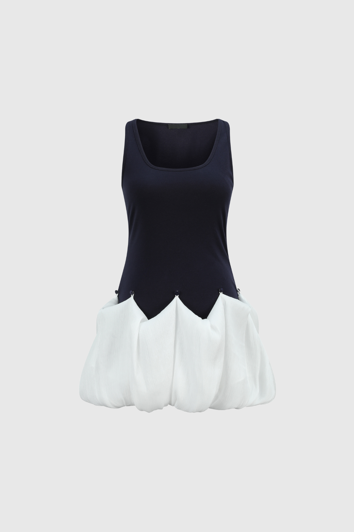 Blue Ruch Mini Dress Ideal for Sophisticated Outings